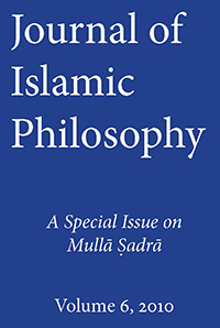 Journal of Islamic Philosophy 6 (2010). Special Issue on Mulla Sadra